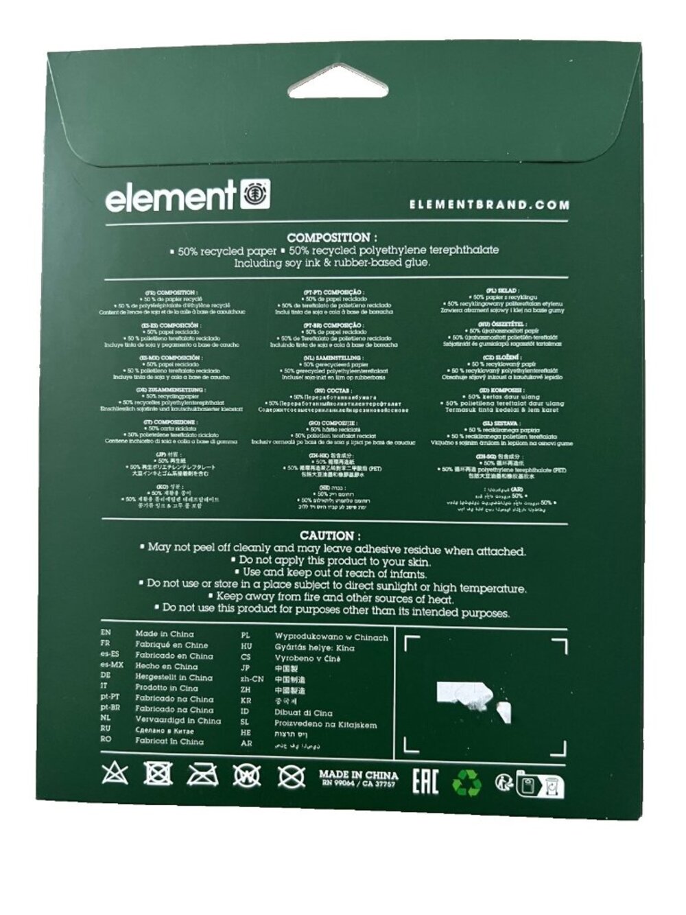 Ralph Lauren x Element Collab Polo Country Skate Goods Sticker Set - Picture 3 of 3
